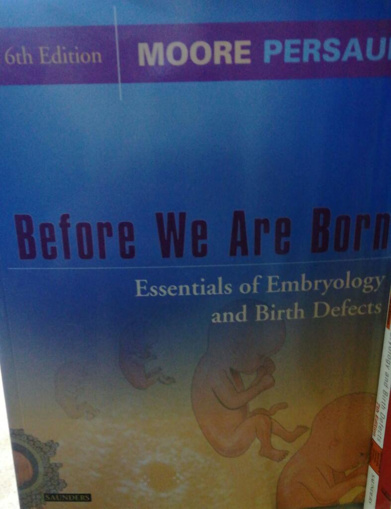 كتب طبية مستعملة Before We Are Born Essentials of Embryology and Birth Defects www كتب طبية مستعملة Before We Are Born Essentials of Embryology and Birth Defects www